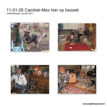 Cambiël-Mex komt zijn mama en oma bezoeken